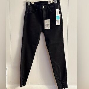 BNWT Cosmic Blue Love Black Distressed Skinny Jeans – 27P (Stitch Fix)